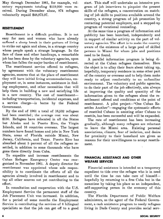 The Cuban Refugee Program