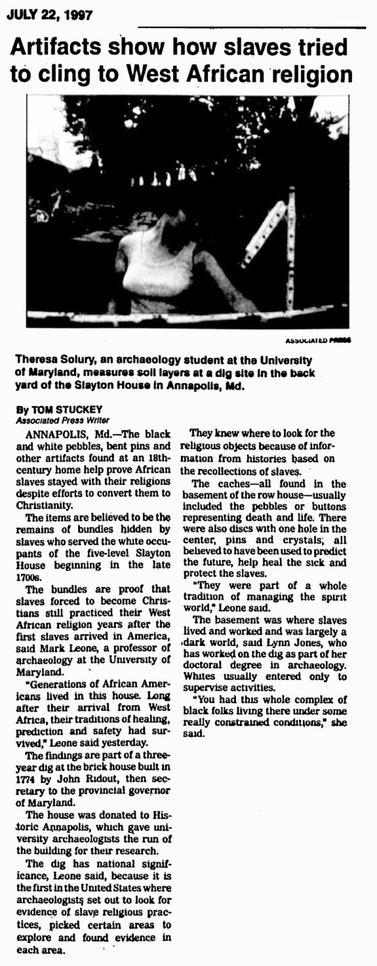 African Religion 1997