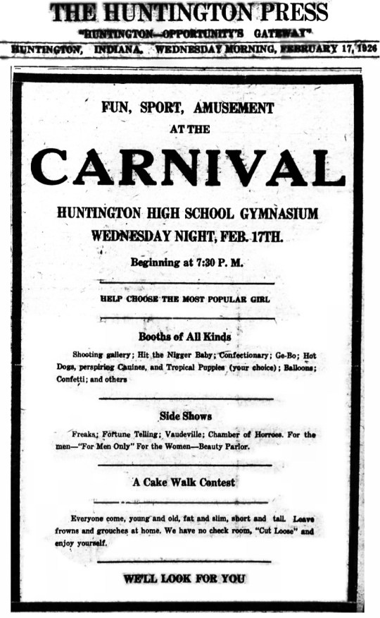 Hit The Nigger Baby 1926