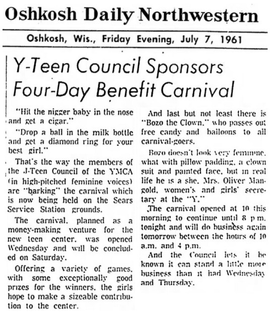 Hit The Nigger Baby 1961