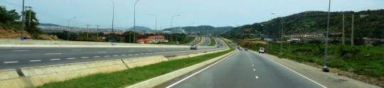 Abuja new freeway construction