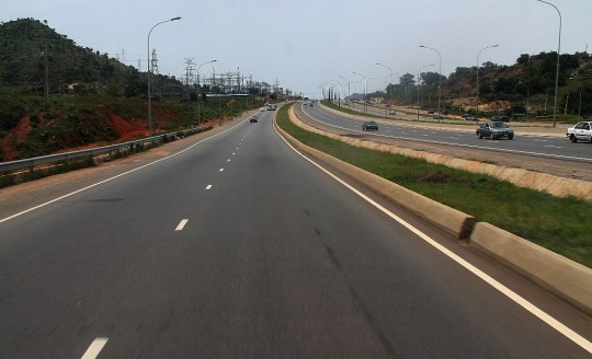 Abuja new freeway construction