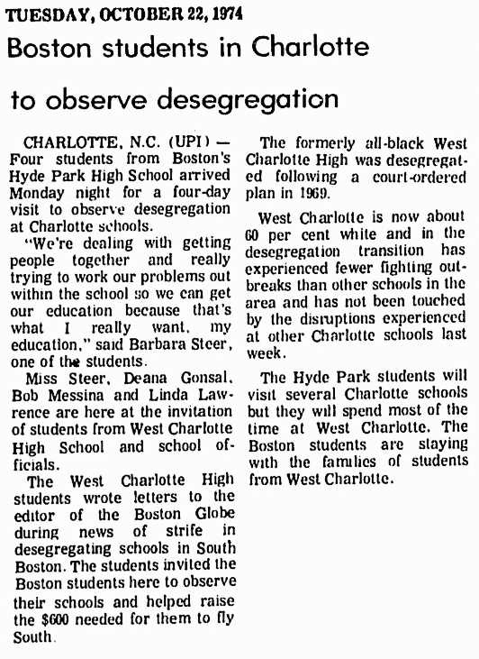 Charlotte-Mecklenburg 1974