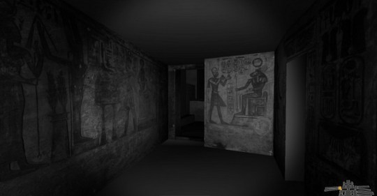 Abu Simbel original interior