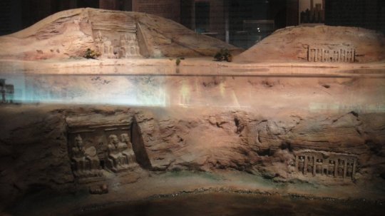 Abu Simbel model