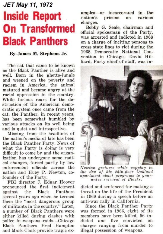 Black Panthers 1972 