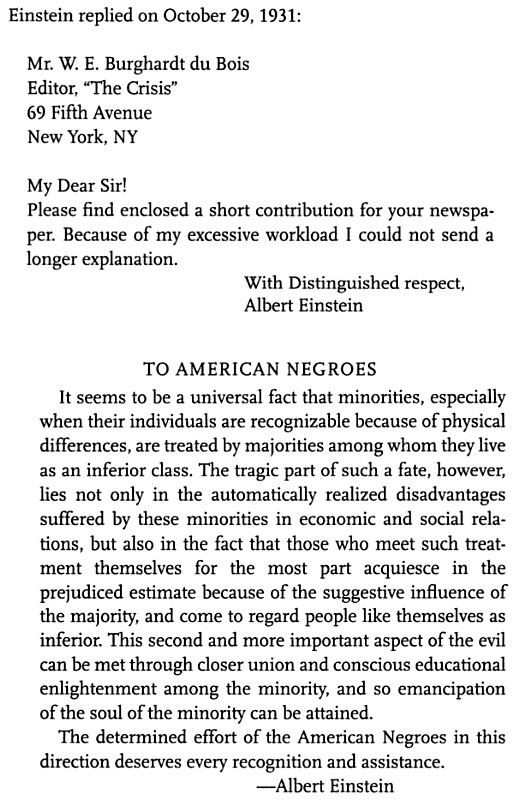 Einstein Dubois - African Americans 1931
