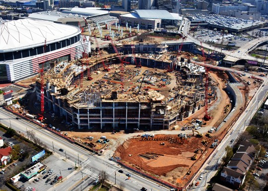 New Atlanta Falcons Stadium 