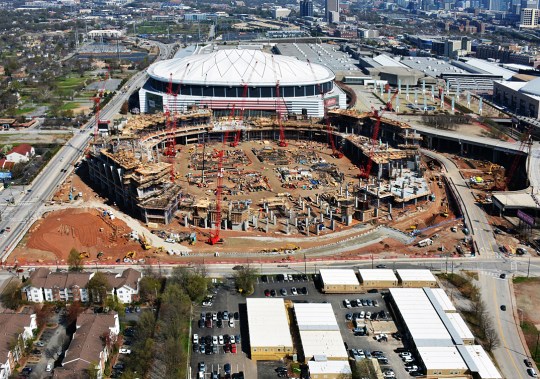 New Atlanta Falcons Stadium