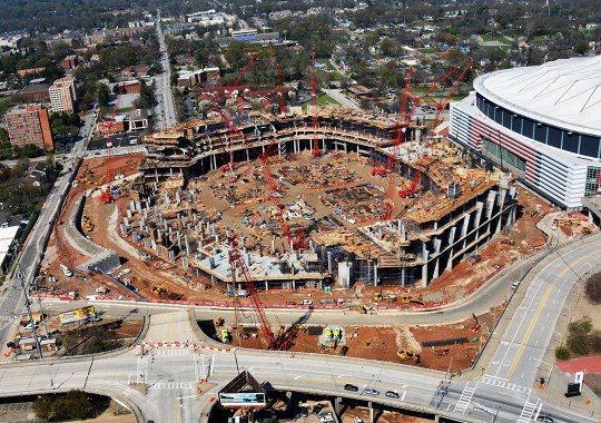 New Atlanta Falcons Stadium