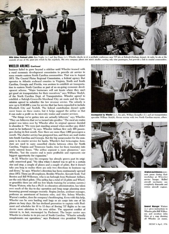 Wheeler Airlines 1976