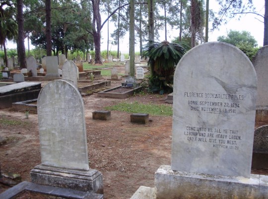 Confederate Grave Brazil