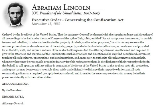 Abraham Lincoln November 13 1862