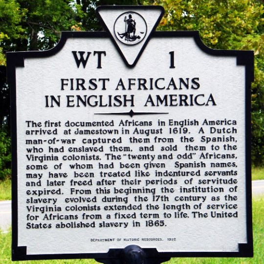 African Americans English America
