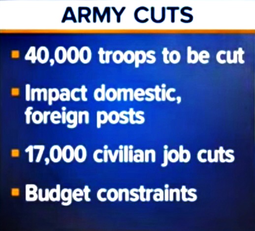 Army Cuts