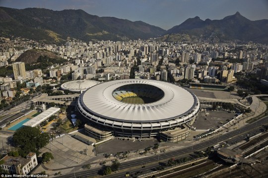 Maracana Stadium 2016 Olympics Opening Ceremony