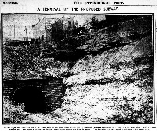 Pittsburgh Subway 1906