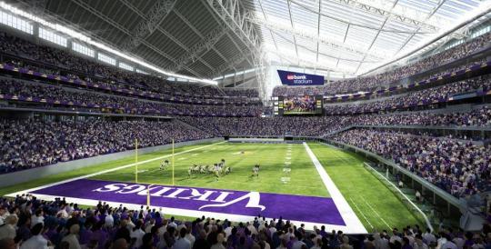 Vikings US Bank Stadium 