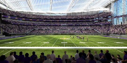 Vikings US Bank Stadium 
