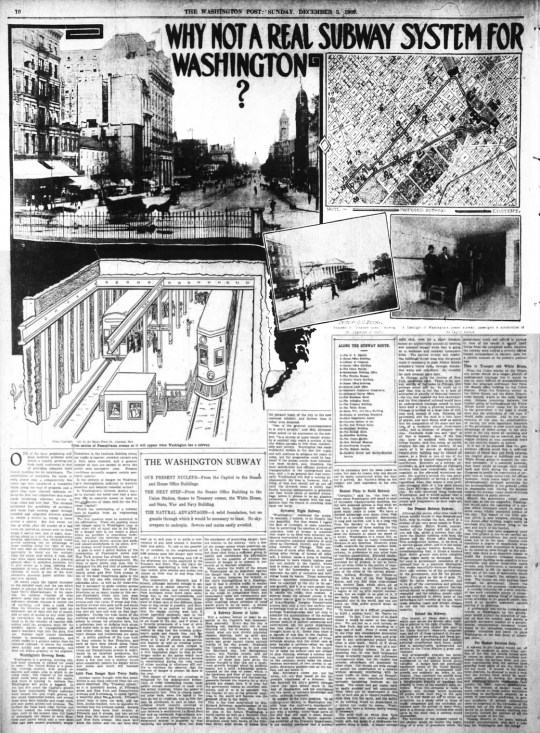 Washington Subway 1909