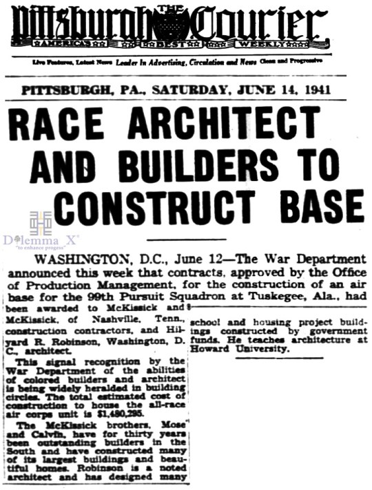 1941 Tuskegee Airmen