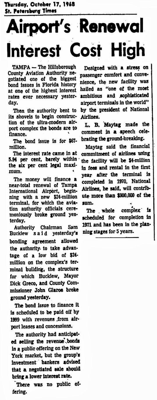 1968 Tampa Airport Plan 02