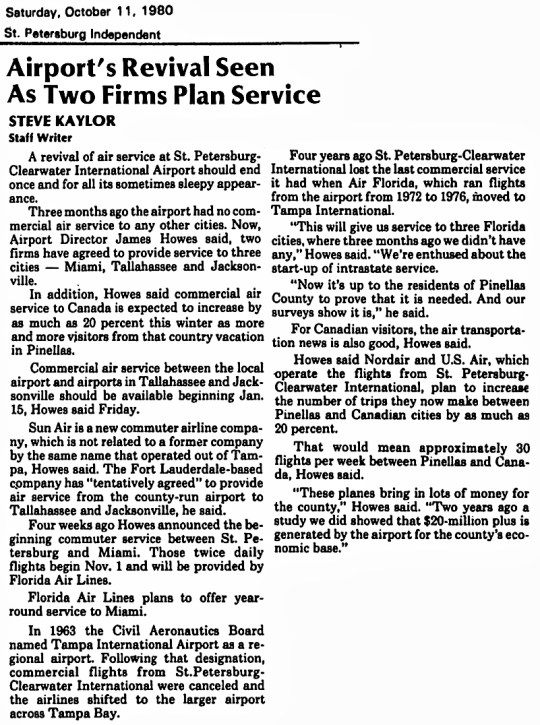 1980 Tampa St Petersburg