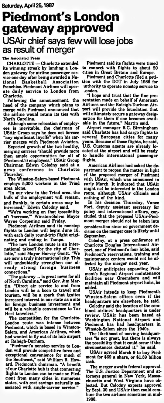 1987 Charlotte Douglas