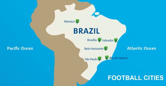 2016 Olympic Football Cities