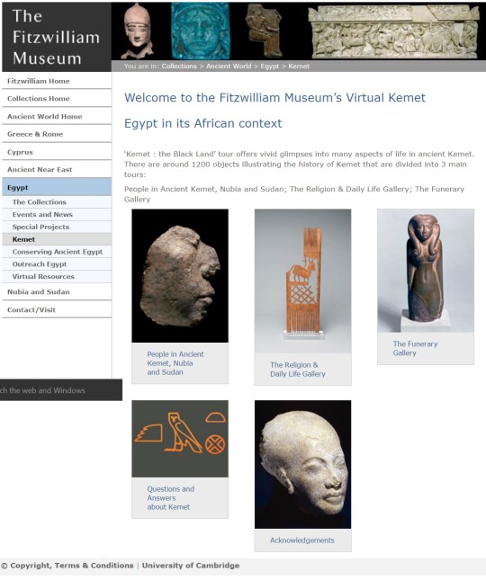 Fitzwilliam Museum website