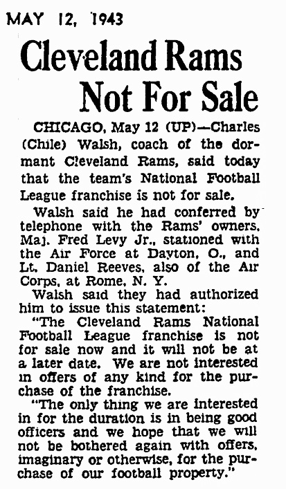 Los Angeles Rams 1943