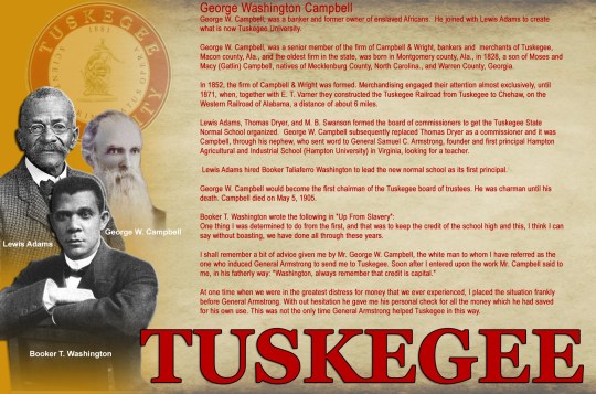Tuskegee George W Campbell