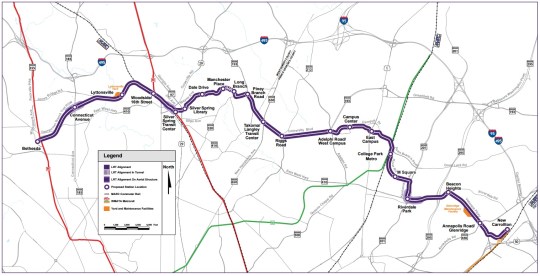 Washington DC Purple Line
