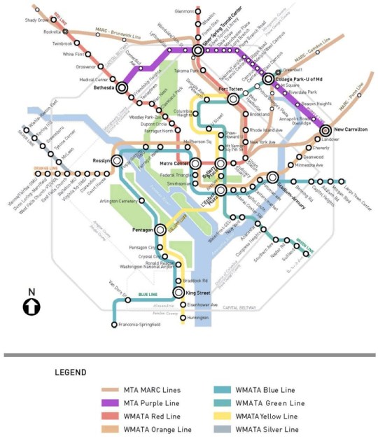 Washington DC Purple Line