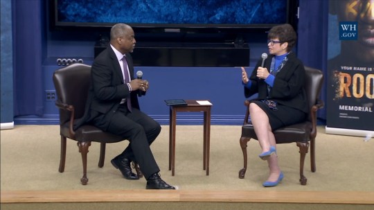 Roots - LeVar Burton and Valerie Jarrett