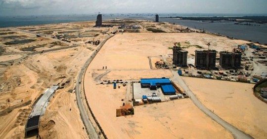 Eko Atlantic skyline