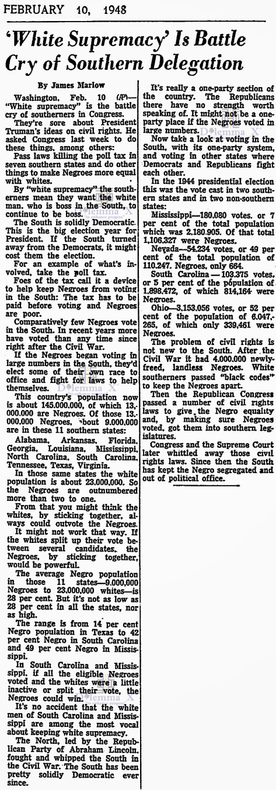 1948-southern-democrats-and-the-white-vote