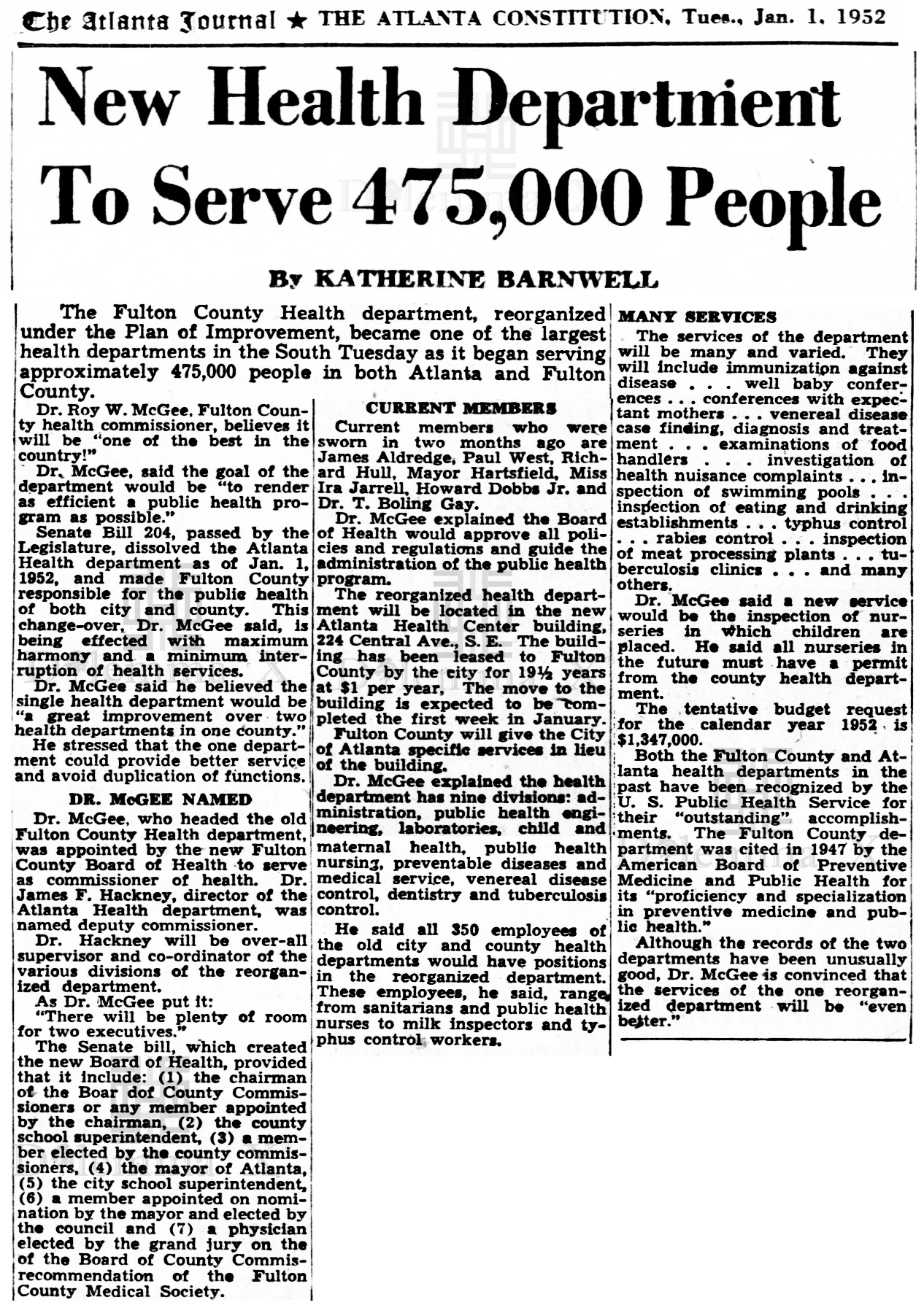 1952 Jan 1 Buckhead Atlanta 20