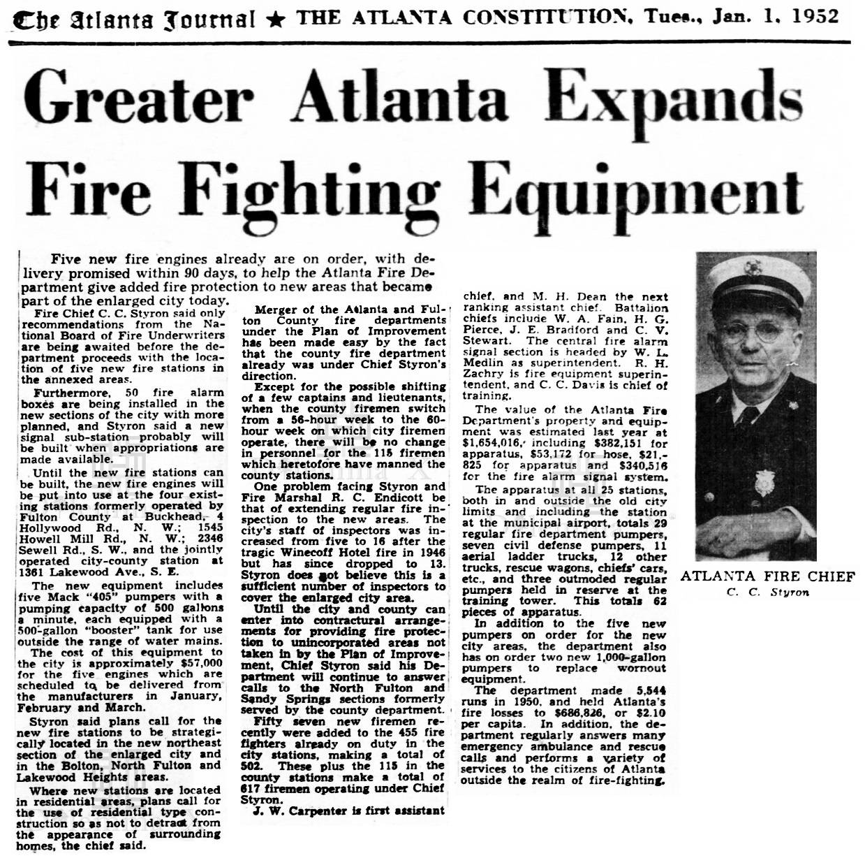 1952 Jan 1 Buckhead Atlanta 25